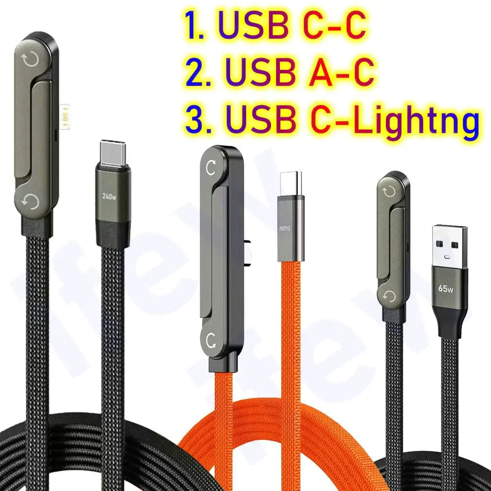 240W Foldable Phone Charger