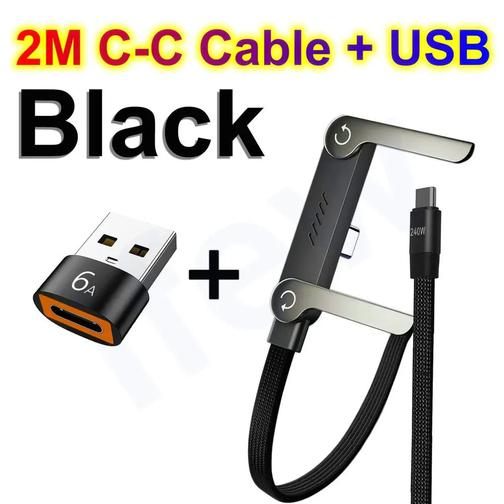 240W Foldable Phone Charger